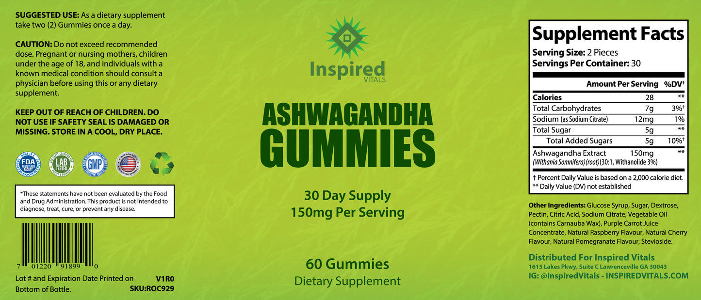 ASHWAGANDHA GUMMIES